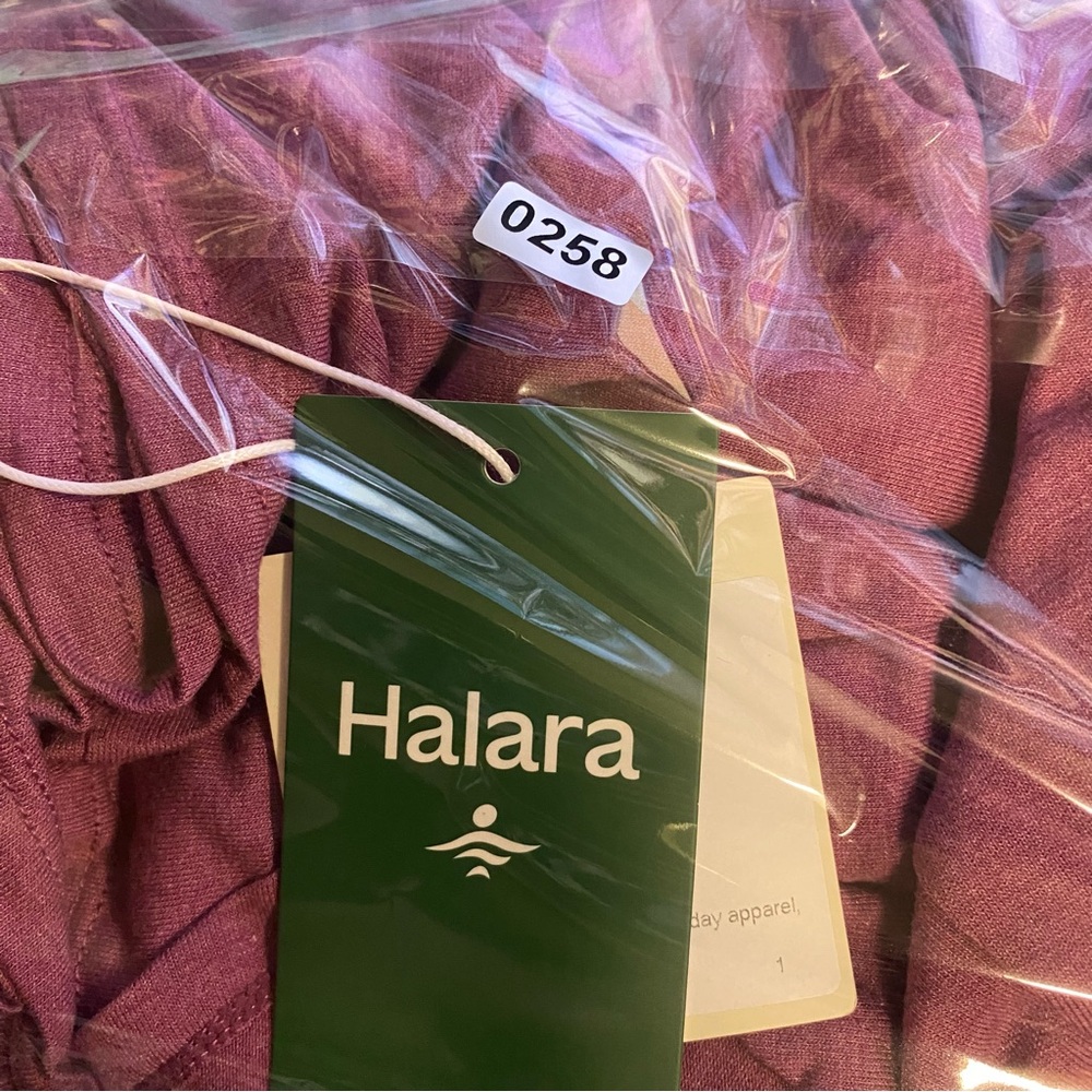 HALARA Twist-Front Maxi Dress in Mauve - Picture 11 of 12